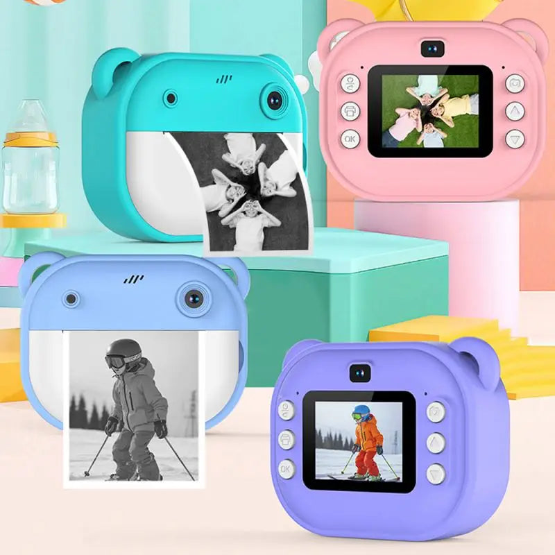 Children Camera Instant Printer Photo Thermal Printing