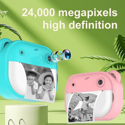 Children Camera Instant Printer Photo  Thermal Printing