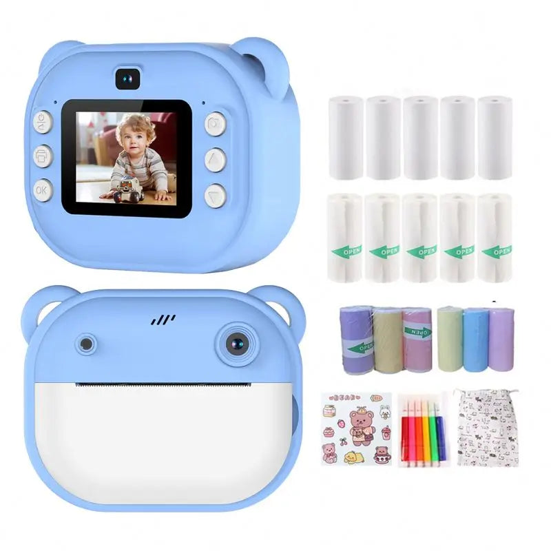Children Camera Instant Printer Photo  Thermal Printing