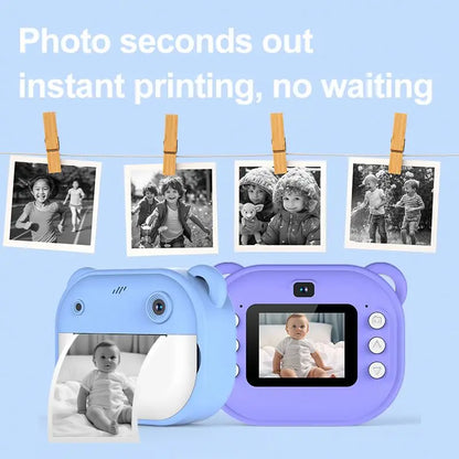 Children Camera Instant Printer Photo  Thermal Printing
