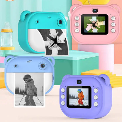 Children Camera Instant Printer Photo  Thermal Printing