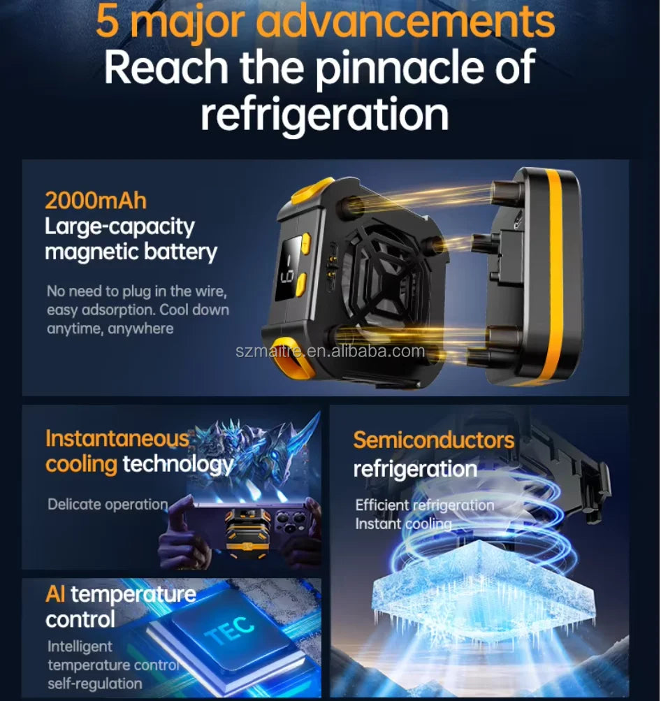 P70 Wireless Mobile Cooling Fan