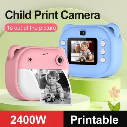 Kids instant print camera